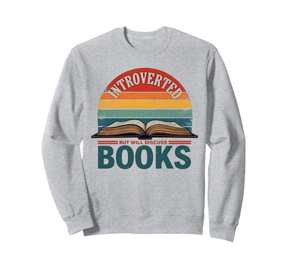 Colorful Boho Librarian Bookworm Sweatshirt - Custom Art Print Unisex - T-Shirt, Sweatshirt, Hoodie