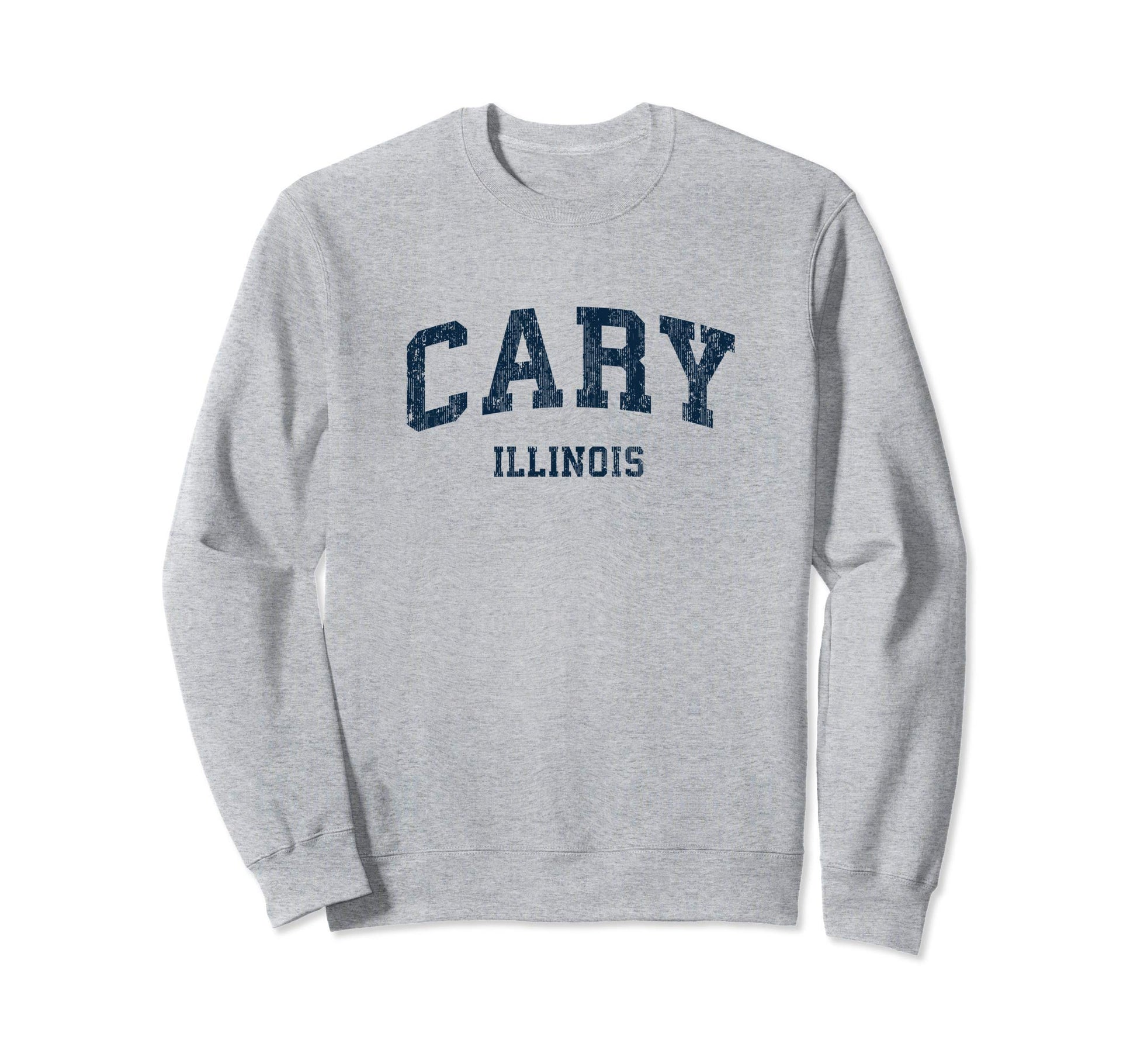 Cary Illinois Il Varsity Sports Sweatshirt - Novelty Apparel for Adults - T-Shirt, Sweatshirt, Hoodie