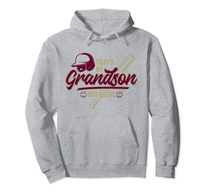 Grandma Grandpa Baseball Thats My Hoodie - Graphic Print for Adults - T-Shirt, Sweatshirt, Hoodie
