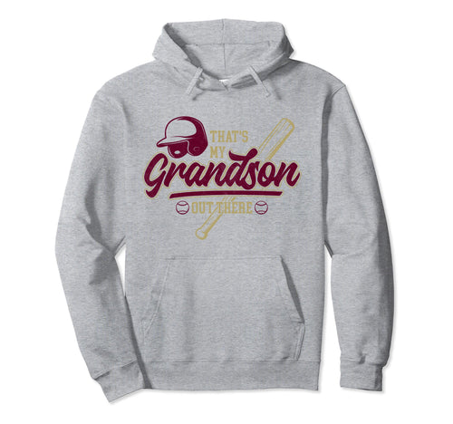 Grandma Grandpa Baseball Thats My Hoodie - Graphic Print for Adults - T-Shirt, Sweatshirt, Hoodie