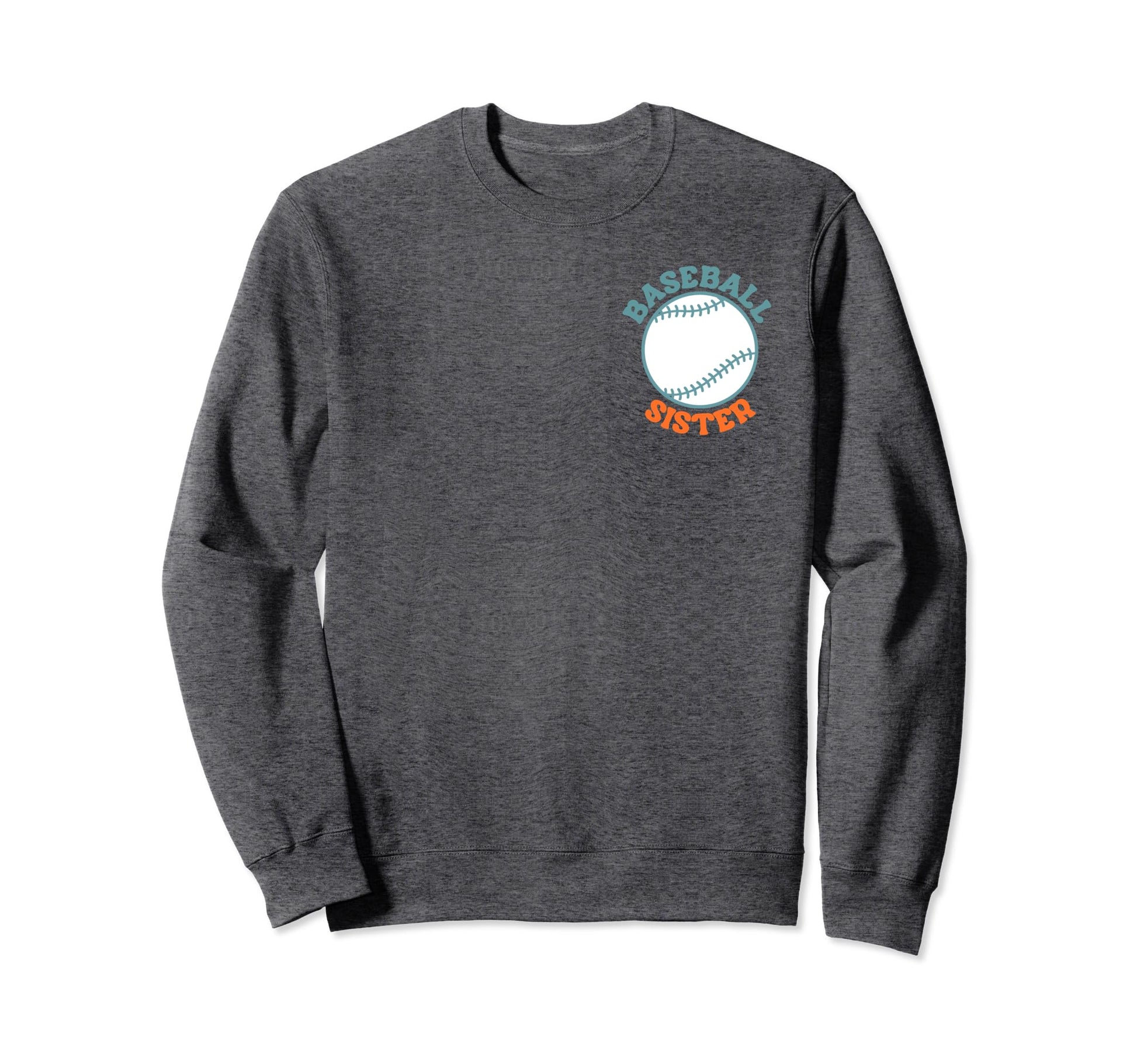 My Baseball Sister Era Groovy Sweatshirt - Custom Art Print Men Women - T-Shirt, Sweatshirt, Hoodie