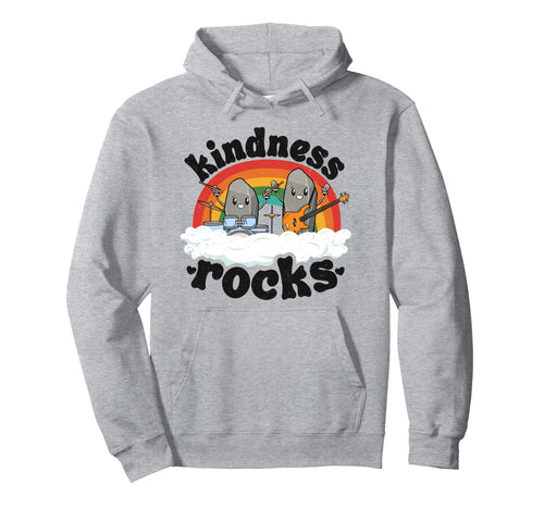 Anti Bullying Rainbow Hippie Music Hoodie - Novelty Apparel for Adults - T-Shirt, Sweatshirt, Hoodie