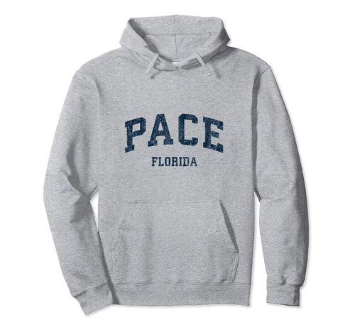 Pace Florida Fl Varsity Sports Navy Hoodie - Graphic Print for Adults - T-Shirt, Sweatshirt, Hoodie
