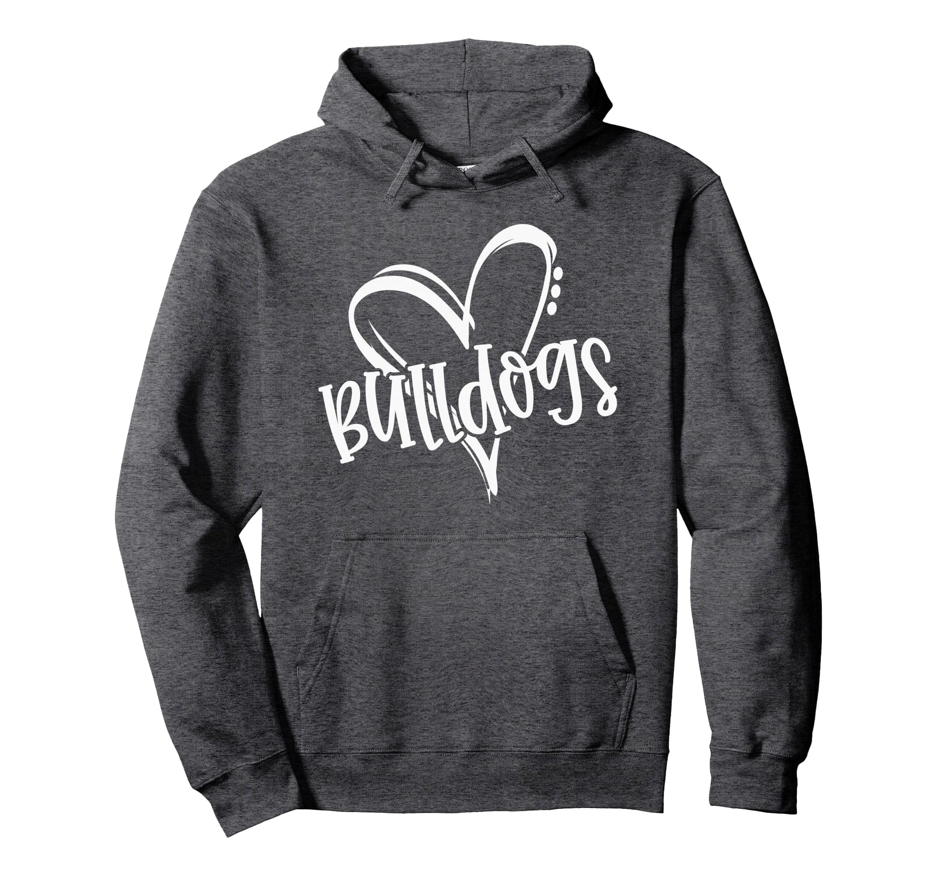 Bulldogs School Sports Fan Team Spirit Hoodie - Novelty Apparel Men Women - T-Shirt, Sweatshirt, Hoodie