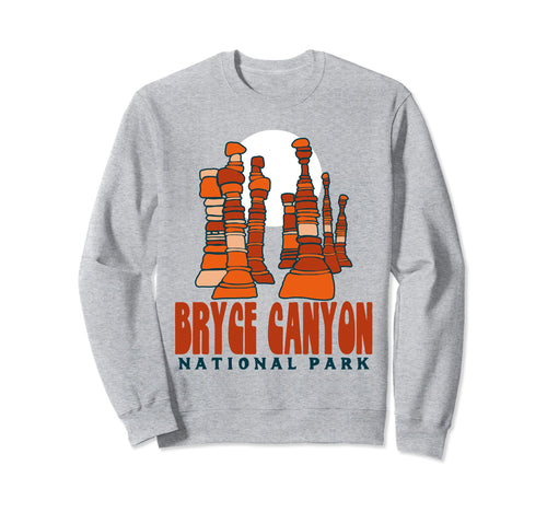 Bryce Canyon National Park Hoo Doo Sweatshirt - Unique Graphic for Adults - T-Shirt, Sweatshirt, Hoodie