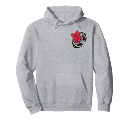 Cheerleader American Football Coquette Hoodie - Novelty Apparel Men Women - T-Shirt, Sweatshirt, Hoodie