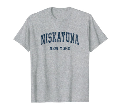 Niskayuna New York Ny Varsity Sports T-Shirt - Unique Graphic Men Women - T-Shirt, Sweatshirt, Hoodie