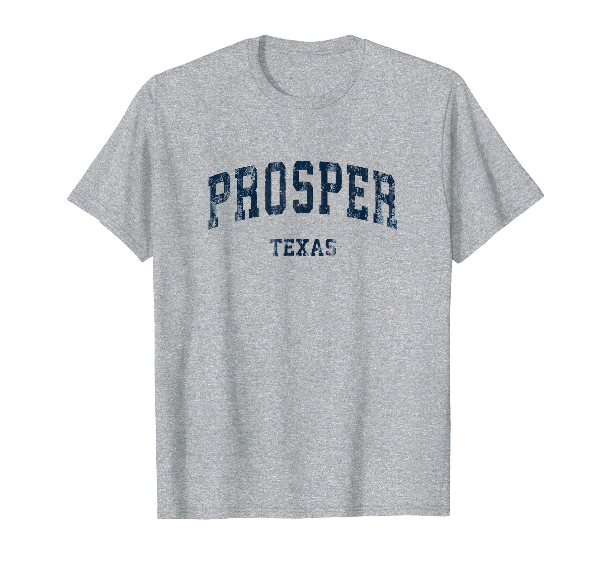 Prosper Texas Tx Varsity Sports Navy T-Shirt - Aesthetic Graphic for Adults - T-Shirt, Sweatshirt, Hoodie