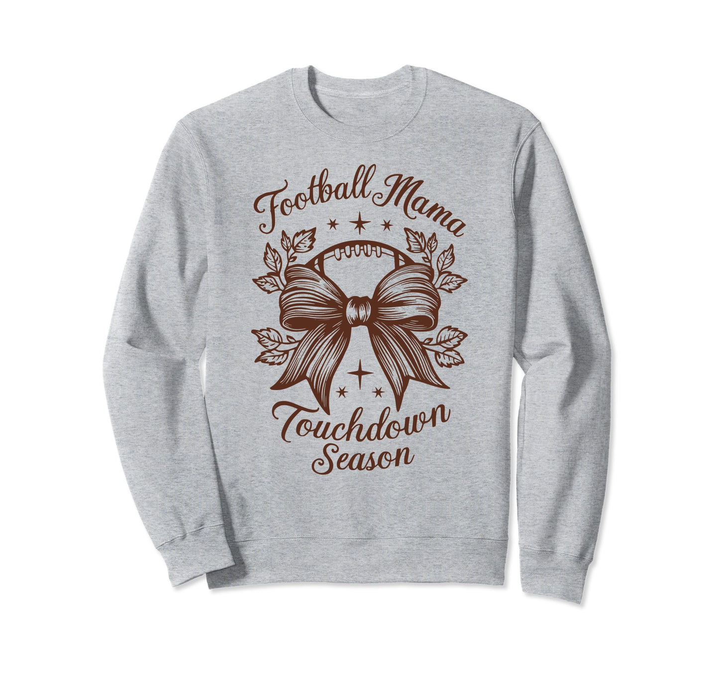 Womens Moms Coquette Bow Sweatshirt - Casual Everyday Wear for Adults - T-Shirt, Sweatshirt, Hoodie