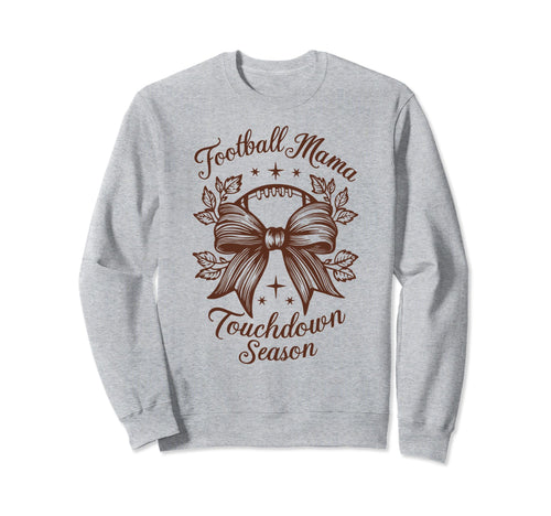 Womens Moms Coquette Bow Sweatshirt - Casual Everyday Wear for Adults - T-Shirt, Sweatshirt, Hoodie