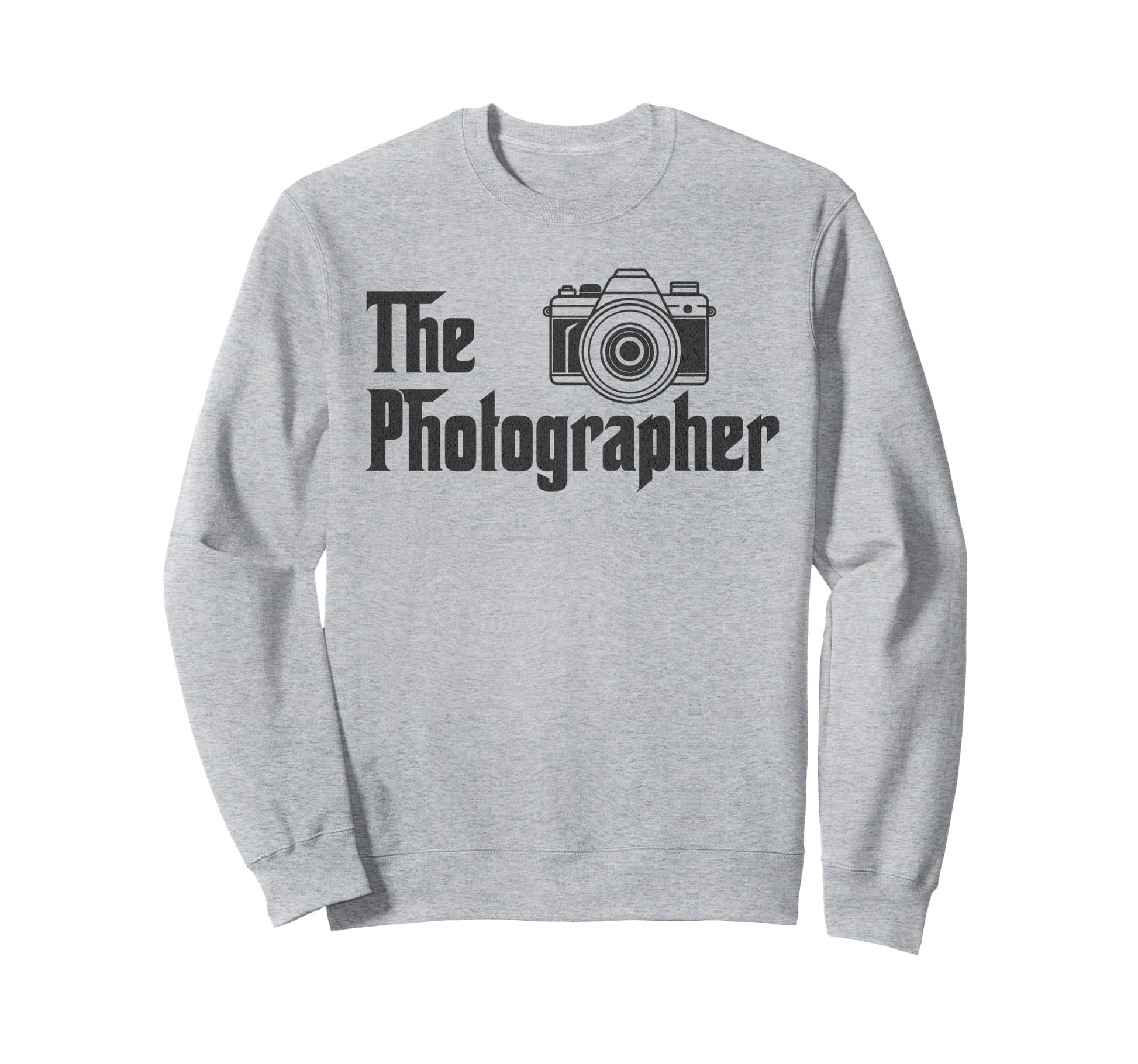Funny Camera Photographer Sweatshirt - Minimalist Print Men Women - T-Shirt, Sweatshirt, Hoodie