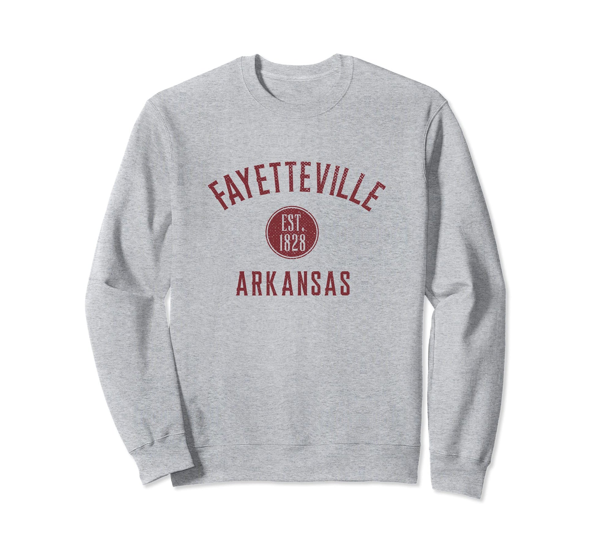 Fayetteville Arkansas Varsity Sweatshirt - Fun Novelty Design Unisex - T-Shirt, Sweatshirt, Hoodie