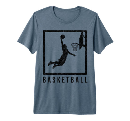 Basketball Player Fan Hoops T-Shirt - Minimalist Print Men Women - T-Shirt, Sweatshirt, Hoodie