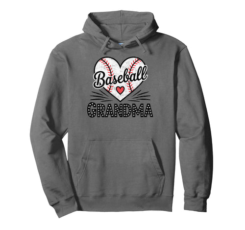 Baseball Nana Grandma Player Fan Baseball Hoodie - Minimalist Print Unisex - T-Shirt, Sweatshirt, Hoodie