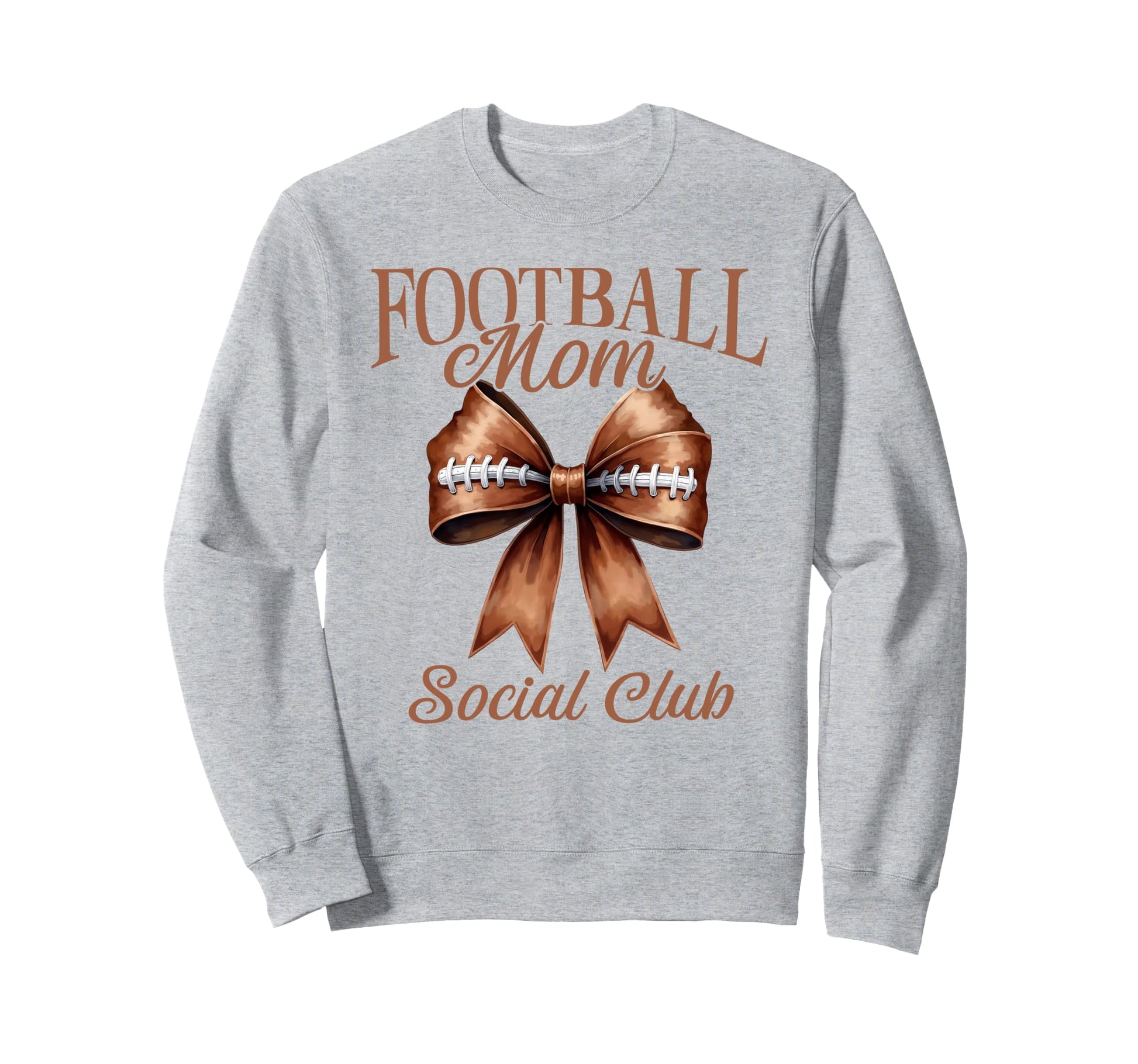 Game Day Croquette Bow Football Mom Sweatshirt - Novelty Apparel Men Women - T-Shirt, Sweatshirt, Hoodie