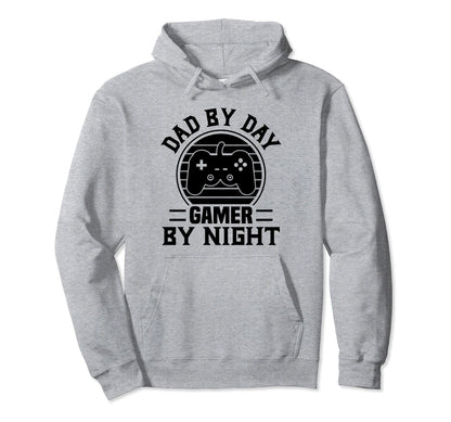 Dad Day Gamer Night Funny Dad Gamer Hoodie - Aesthetic Graphic for Adults - T-Shirt, Sweatshirt, Hoodie