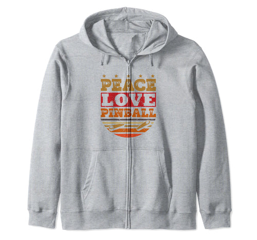 Pinball Gifts Pinball Machine Collector Hoodie - Fun Novelty Design Unisex - T-Shirt, Sweatshirt, Hoodie