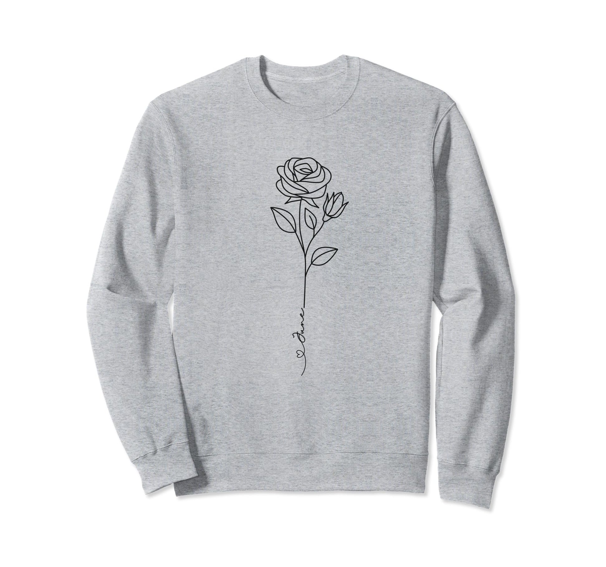Minimalist Boho Line Art Drawing Sweatshirt - Fun Novelty Design Men Women - T-Shirt, Sweatshirt, Hoodie