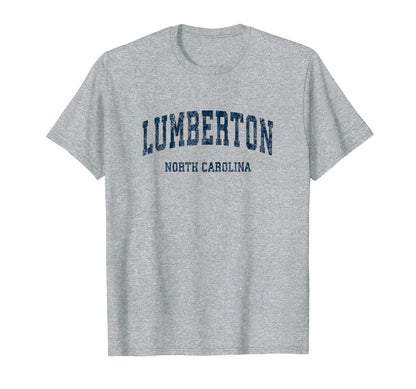 Lumberton North Carolina Nc Varsity T-Shirt - Minimalist Print Unisex - T-Shirt, Sweatshirt, Hoodie