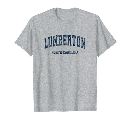 Lumberton North Carolina Nc Varsity T-Shirt - Minimalist Print Unisex - T-Shirt, Sweatshirt, Hoodie