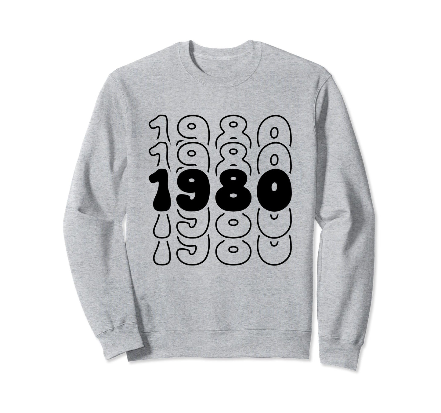 44 Year Old Groovy 44Th Birthday Sweatshirt - Casual Everyday Wear Unisex - T-Shirt, Sweatshirt, Hoodie