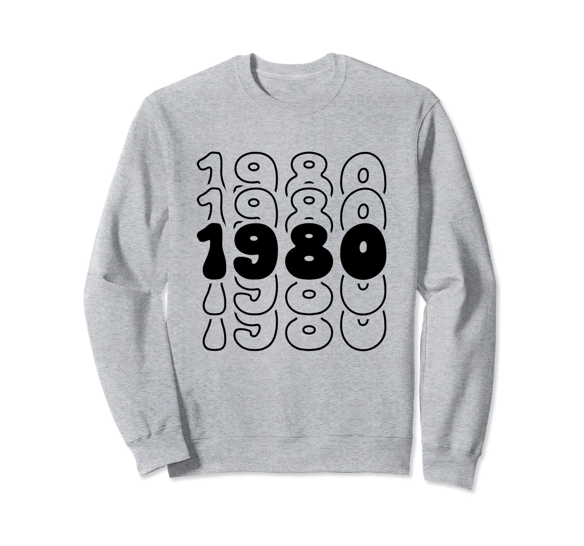 44 Year Old Groovy 44Th Birthday Sweatshirt - Casual Everyday Wear Unisex - T-Shirt, Sweatshirt, Hoodie