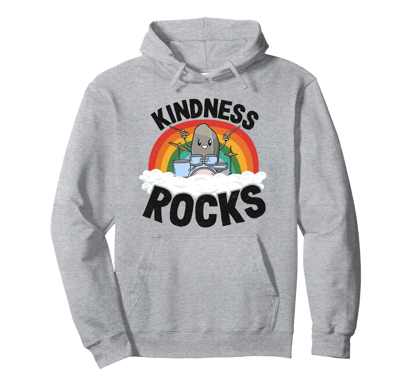 Anti Bullying Rainbow Music Teacher Hoodie - Aesthetic Graphic Men Women - T-Shirt, Sweatshirt, Hoodie
