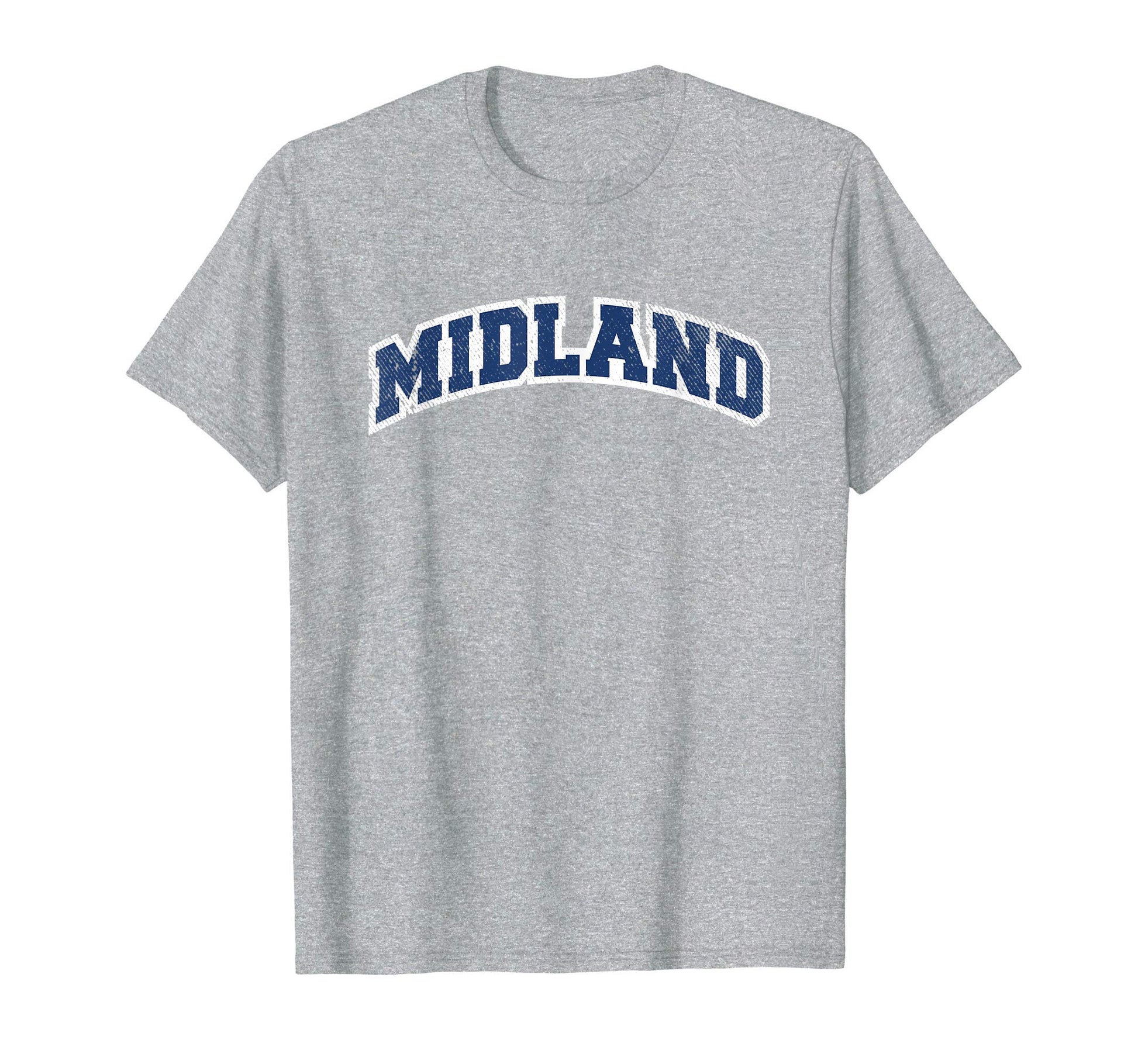 Midland Michigan Varsity T-Shirt - Aesthetic Graphic Unisex - T-Shirt, Sweatshirt, Hoodie