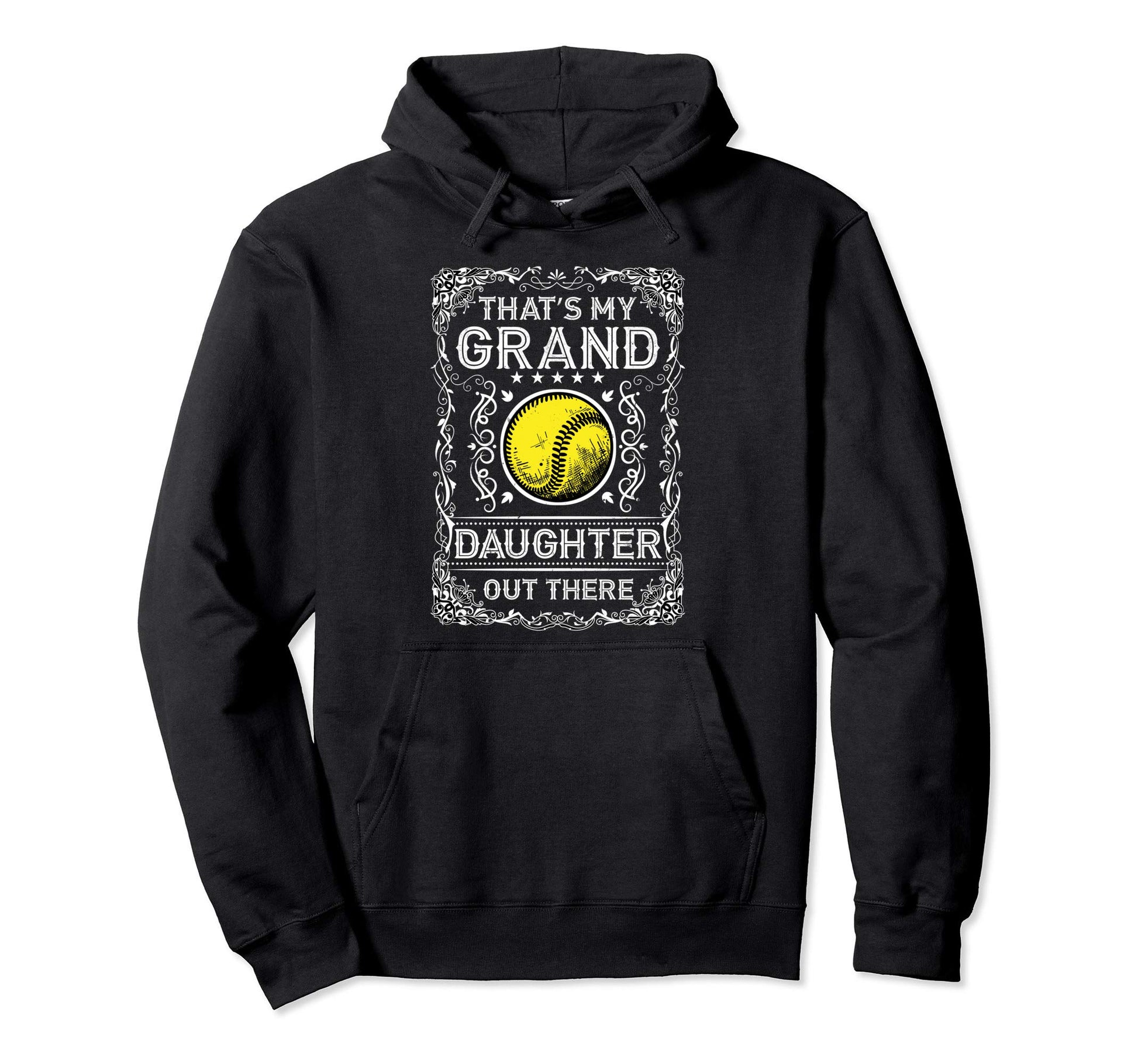Softball Grandpa And Grandma Gifts Hoodie - Novelty Apparel for Adults - T-Shirt, Sweatshirt, Hoodie