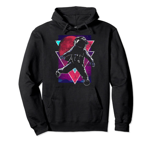 Space 90S Art 80S Aesthetic Astronaut Hoodie - Unique Graphic Unisex - T-Shirt, Sweatshirt, Hoodie