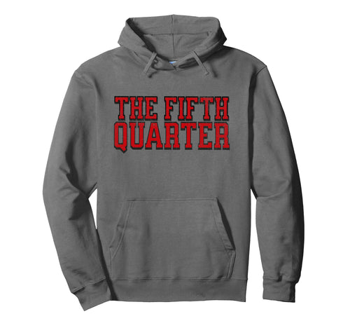 Wisconsin 5Th Quarter Varsity Hoodie - Minimalist Print for Adults - T-Shirt, Sweatshirt, Hoodie