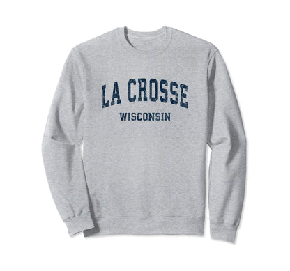 La Crosse Wisconsin Wi Varsity Sweatshirt - Streetwear Style for Adults - T-Shirt, Sweatshirt, Hoodie