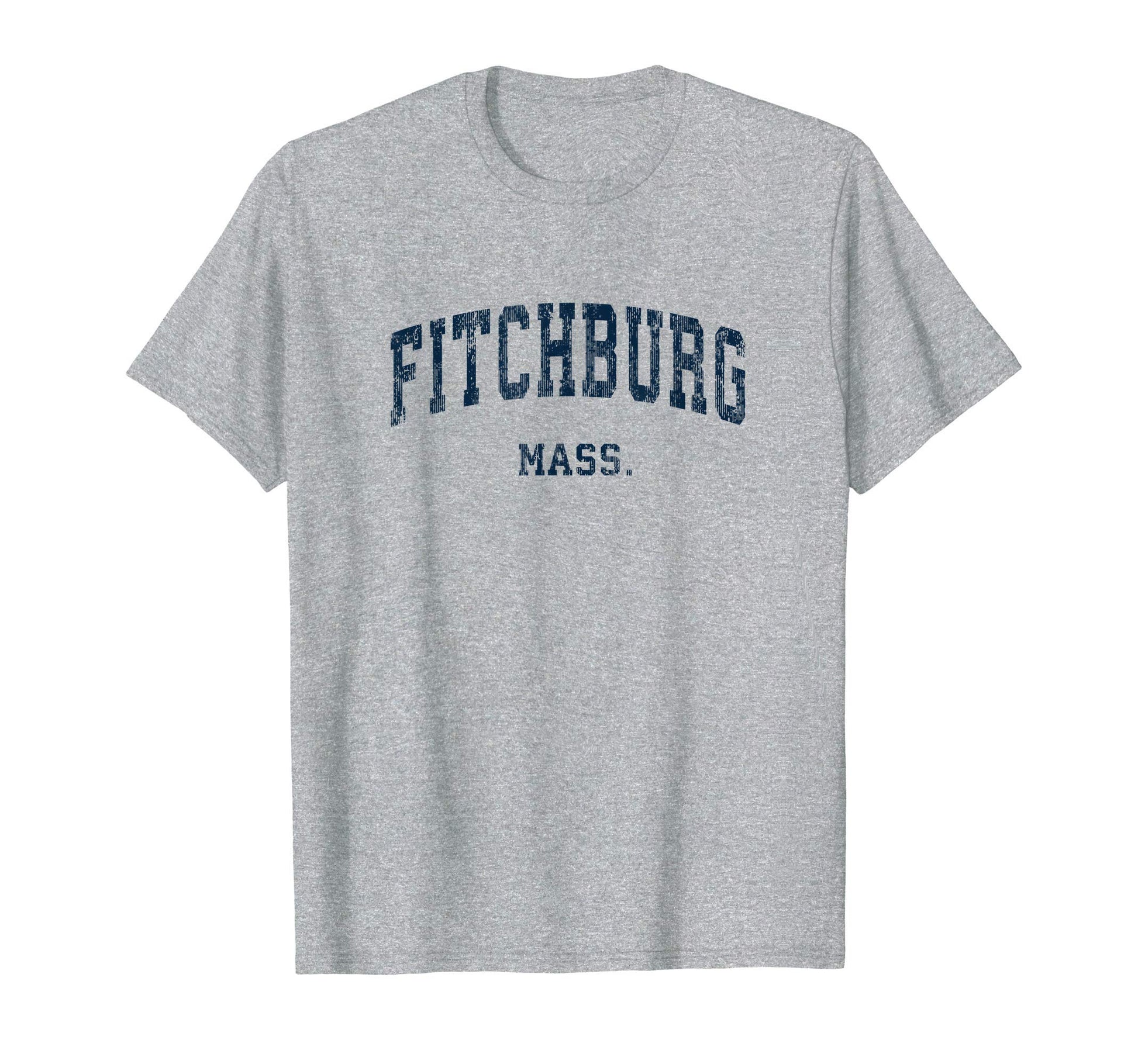 Fitchburg Massachusetts Ma Varsity T-Shirt - Aesthetic Graphic for Adults - T-Shirt, Sweatshirt, Hoodie