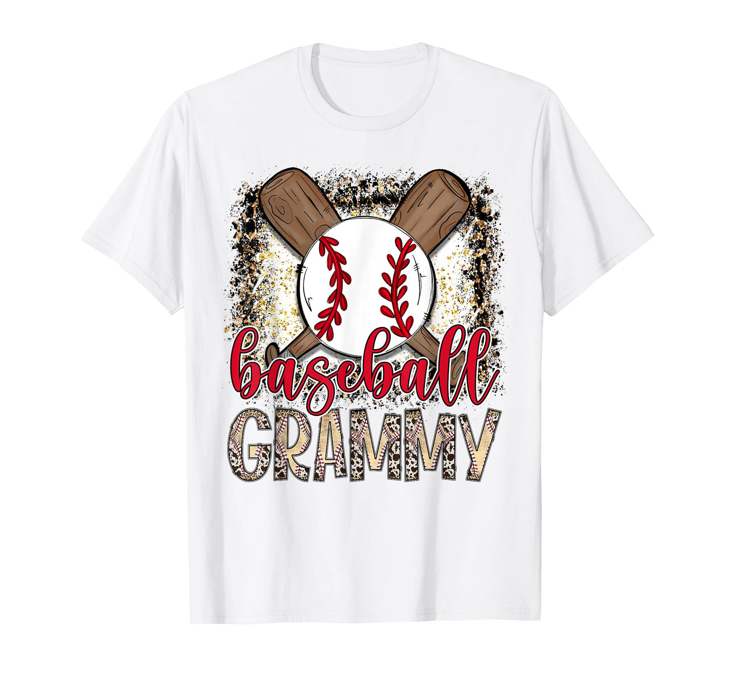Baseball Grammy Leopard Proud T-Shirt - Casual Everyday Wear for Adults - T-Shirt, Sweatshirt, Hoodie