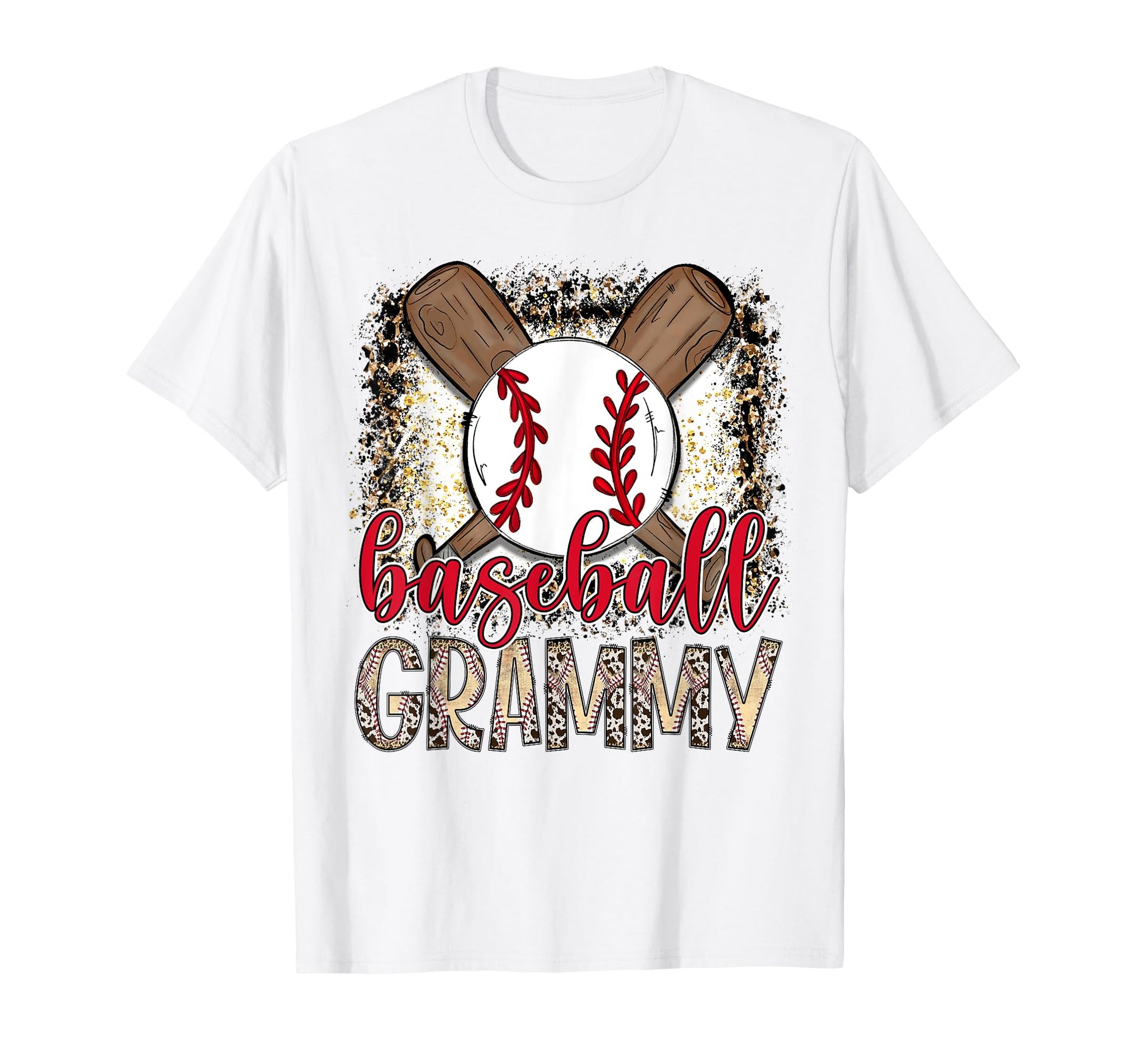 Baseball Grammy Leopard Proud T-Shirt - Casual Everyday Wear for Adults - T-Shirt, Sweatshirt, Hoodie
