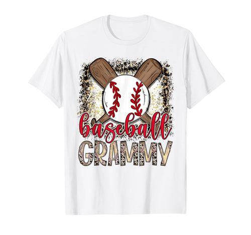 Baseball Grammy Leopard Proud T-Shirt - Casual Everyday Wear for Adults - T-Shirt, Sweatshirt, Hoodie