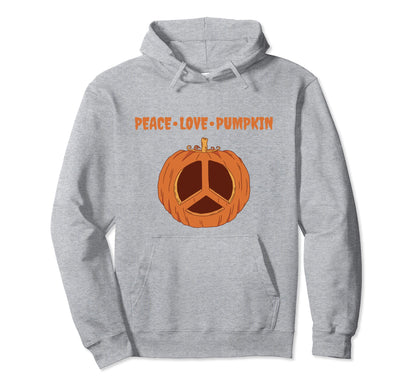 Halloween Trick Or Treat Pumpkin Peace T-Shirt - Unique Graphic Unisex - T-Shirt, Sweatshirt, Hoodie