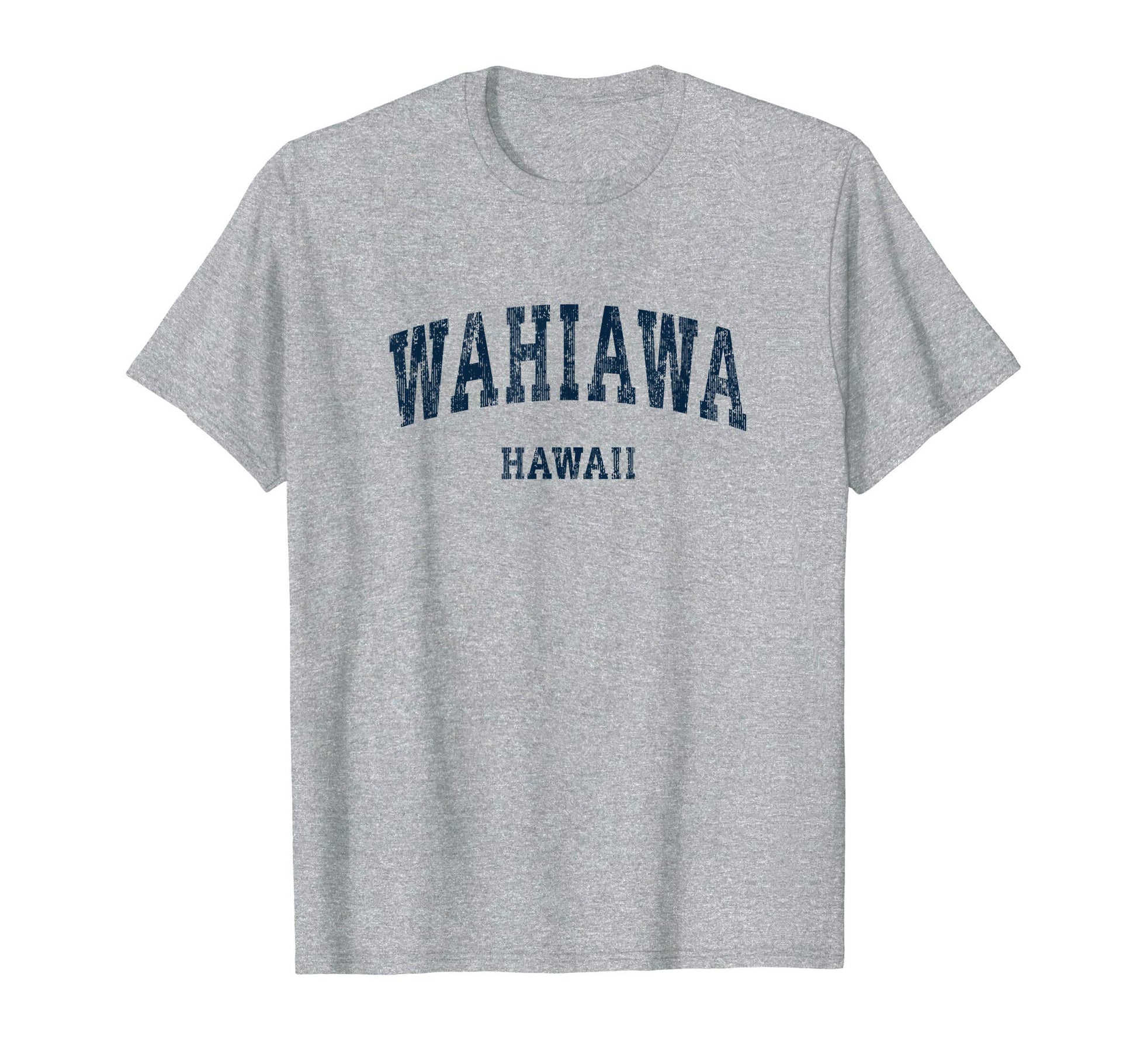 Wahiawa Hawaii Hi Varsity Sports Navy T-Shirt - Minimalist Print for Adults - T-Shirt, Sweatshirt, Hoodie