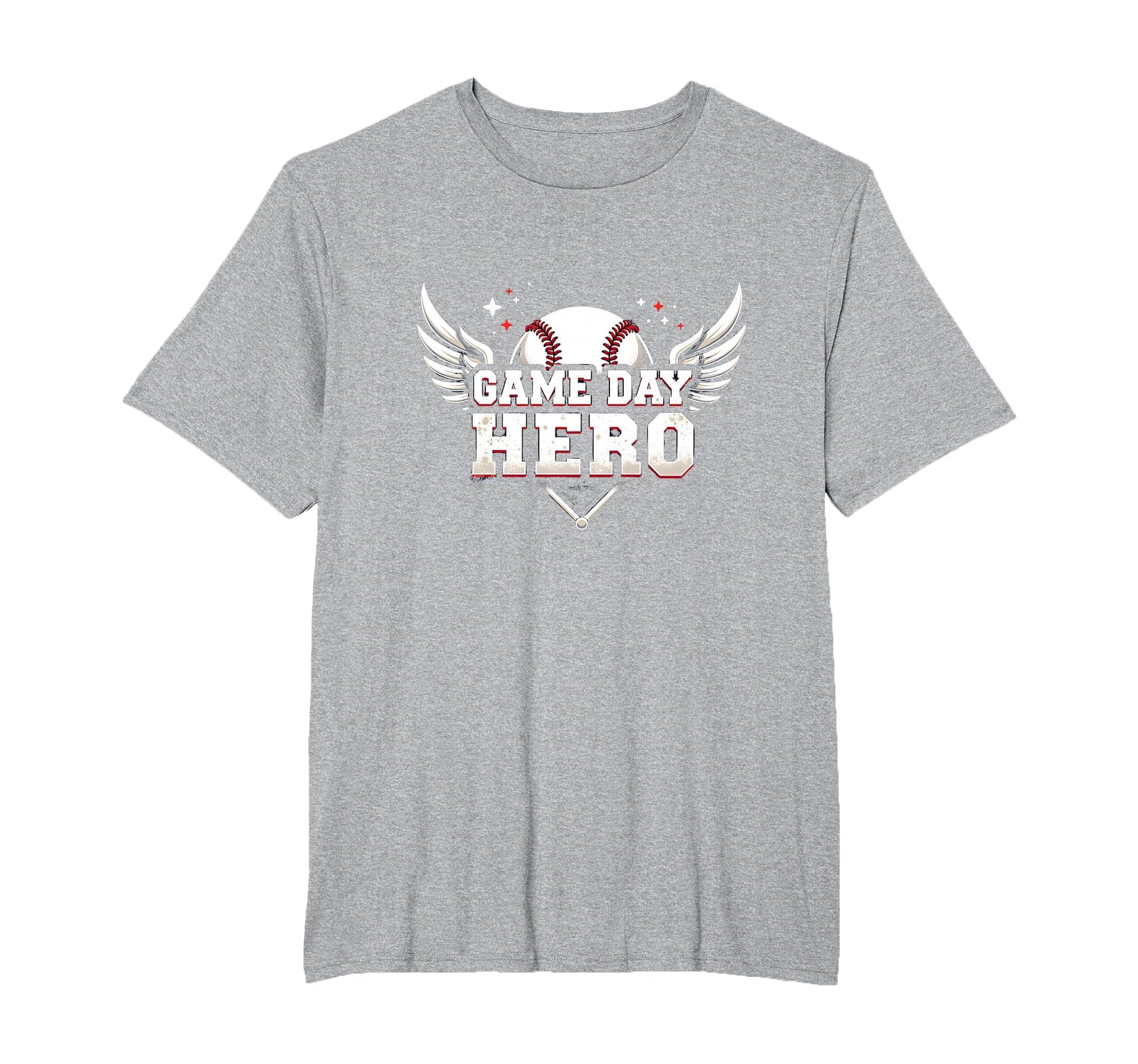 Baseball Dad Game Day Hero Proud Father T-Shirt - Graphic Print for Adults - T-Shirt, Sweatshirt, Hoodie