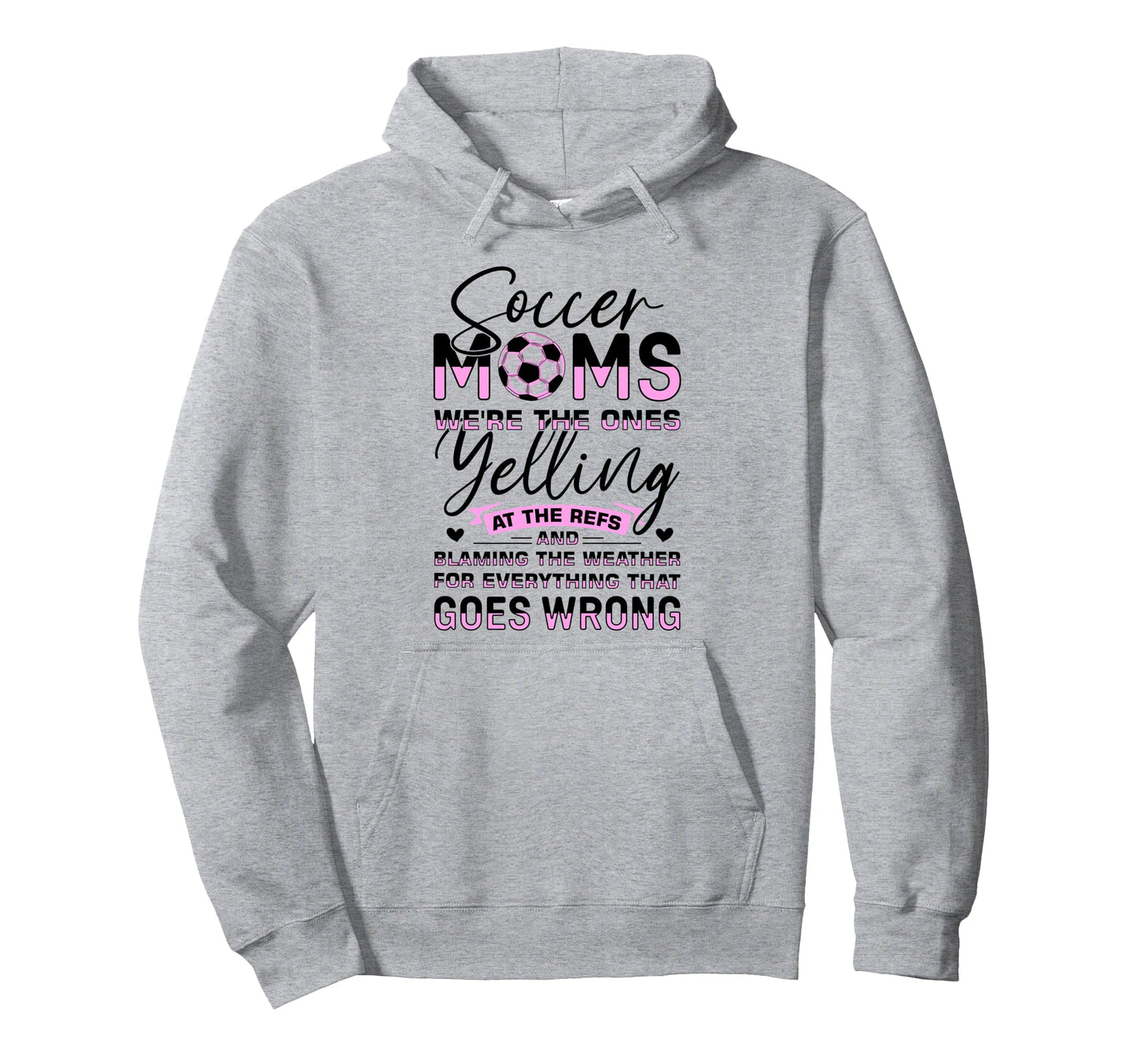 Soccer Mother Gameday Soccer Mom Hoodie - Fun Novelty Design Unisex - T-Shirt, Sweatshirt, Hoodie