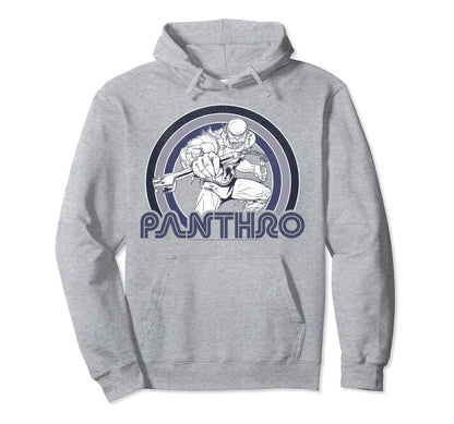Thundercats Panthro Rainbow Hoodie - Trendy Graphic Unisex - T-Shirt, Sweatshirt, Hoodie