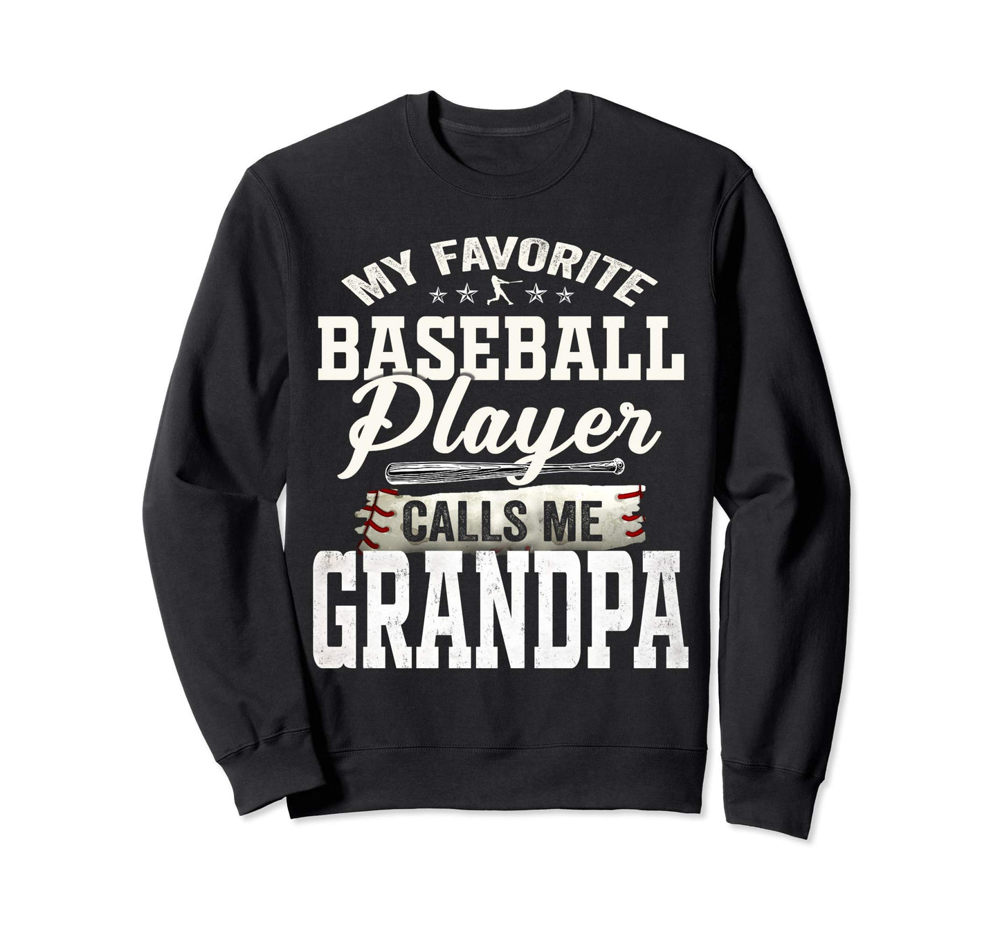 My Favorite Baseball Player Sweatshirt - Casual Everyday Wear for Adults - T-Shirt, Sweatshirt, Hoodie