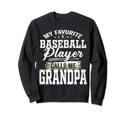 My Favorite Baseball Player Sweatshirt - Casual Everyday Wear for Adults - T-Shirt, Sweatshirt, Hoodie