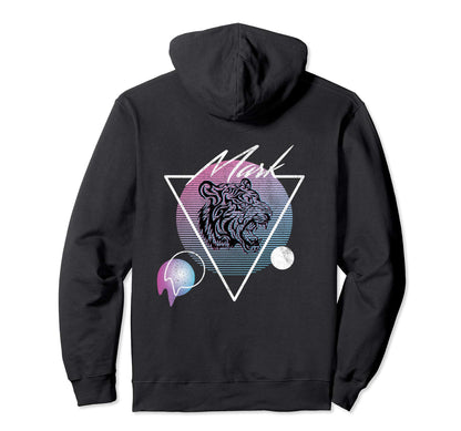 Mark Name Vaporwave Aesthetic Art Hoodie - Casual Everyday Wear Men Women - T-Shirt, Sweatshirt, Hoodie