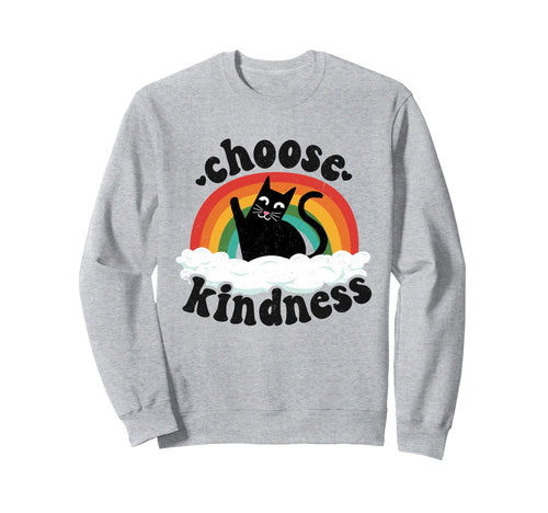 Anti Bullying Rainbow Peace Kind Sweatshirt - Novelty Apparel for Adults - T-Shirt, Sweatshirt, Hoodie