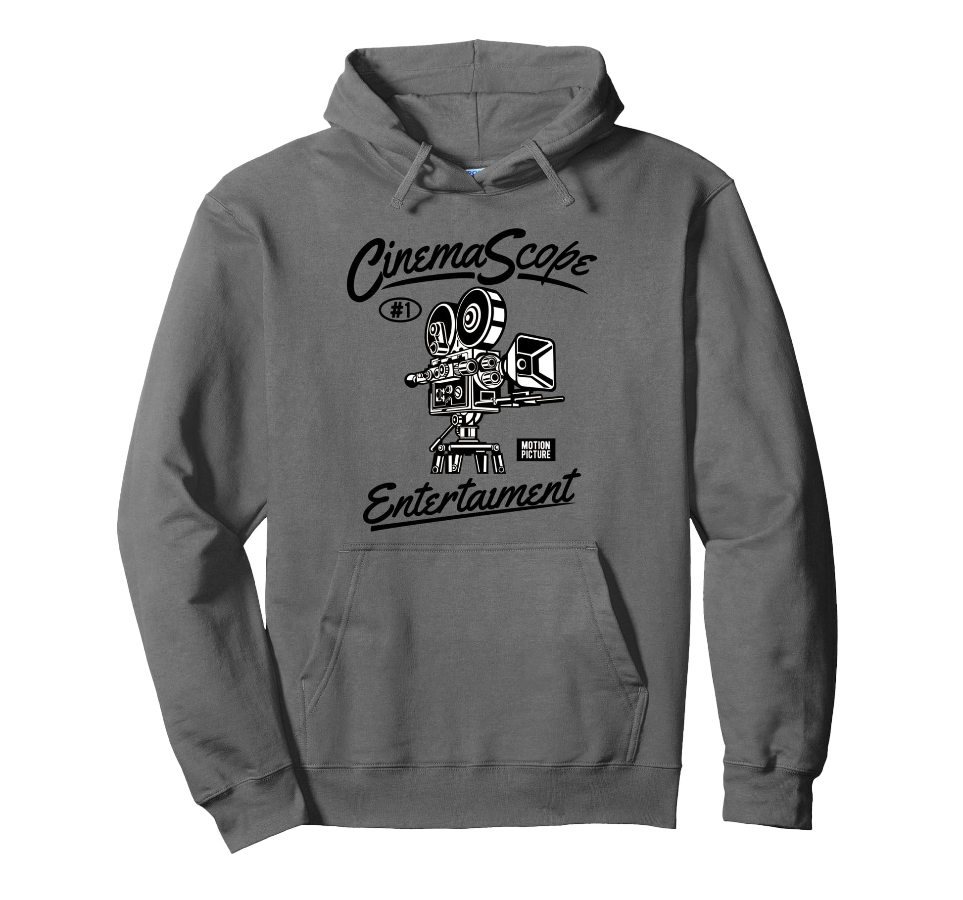 Cinema Movie Camera Hoodie - Graphic Print for Adults - T-Shirt, Sweatshirt, Hoodie