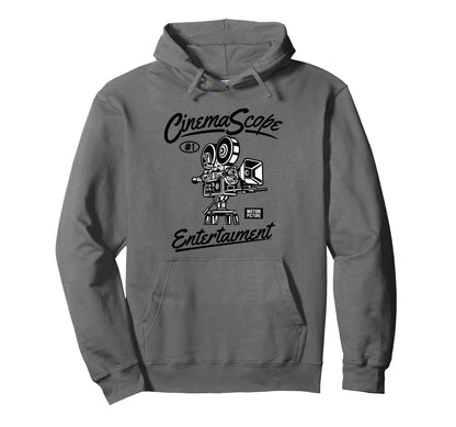 Cinema Movie Camera Hoodie - Graphic Print for Adults - T-Shirt, Sweatshirt, Hoodie