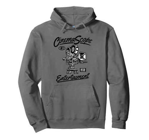 Cinema Movie Camera Hoodie - Graphic Print for Adults - T-Shirt, Sweatshirt, Hoodie