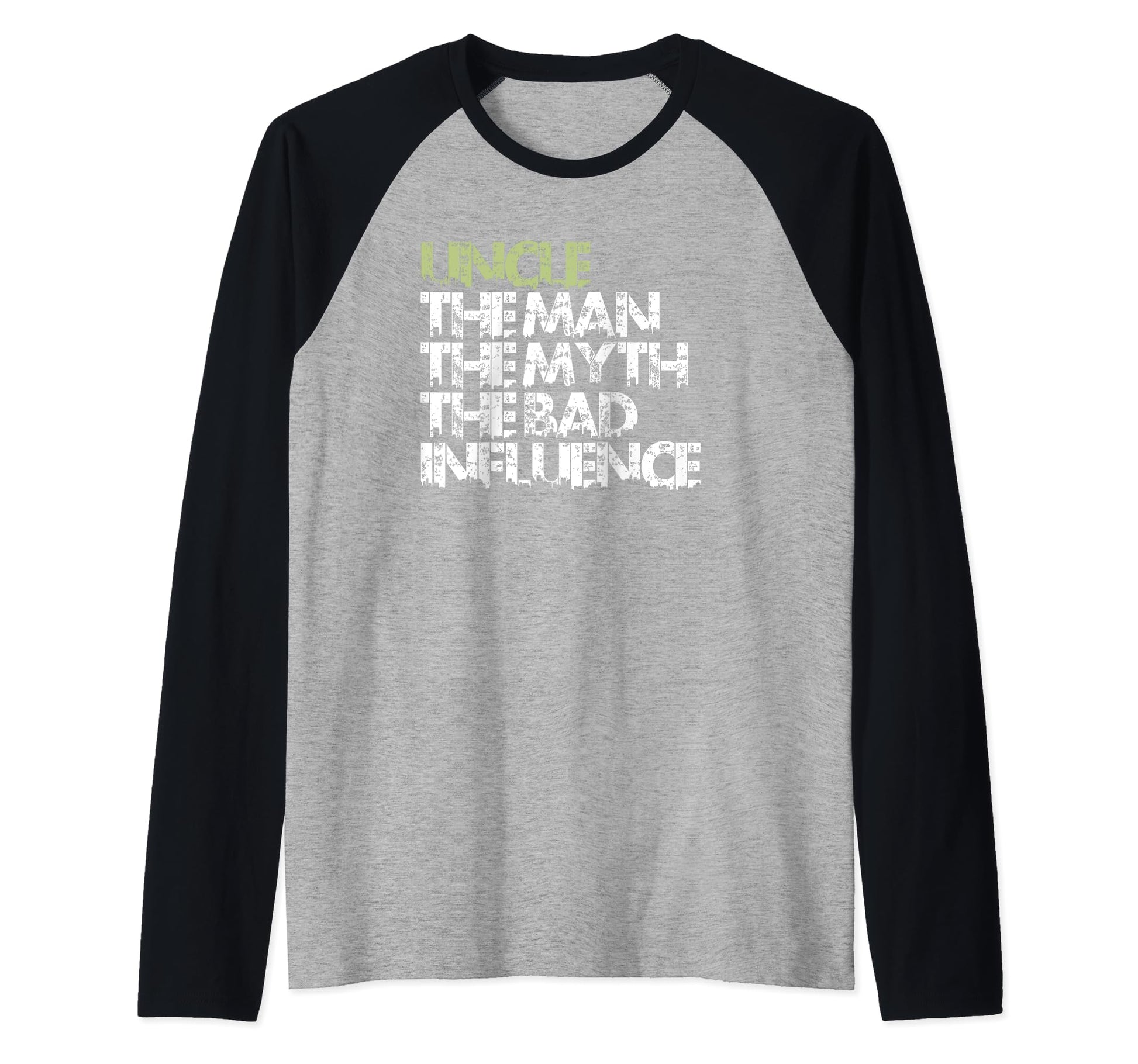 Uncle Myth Bad Influence Sweatshirt - Minimalist Print for Adults - T-Shirt, Sweatshirt, Hoodie