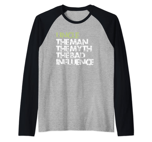 Uncle Myth Bad Influence Sweatshirt - Minimalist Print for Adults - T-Shirt, Sweatshirt, Hoodie